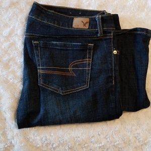 AE favorite boyfriend jeans x-long